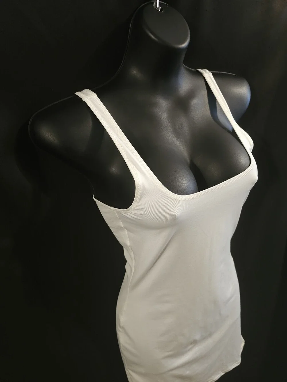 Skims Signature Swim Tank Cover Up Dress SW-DRS-0005 Marble Size Medium